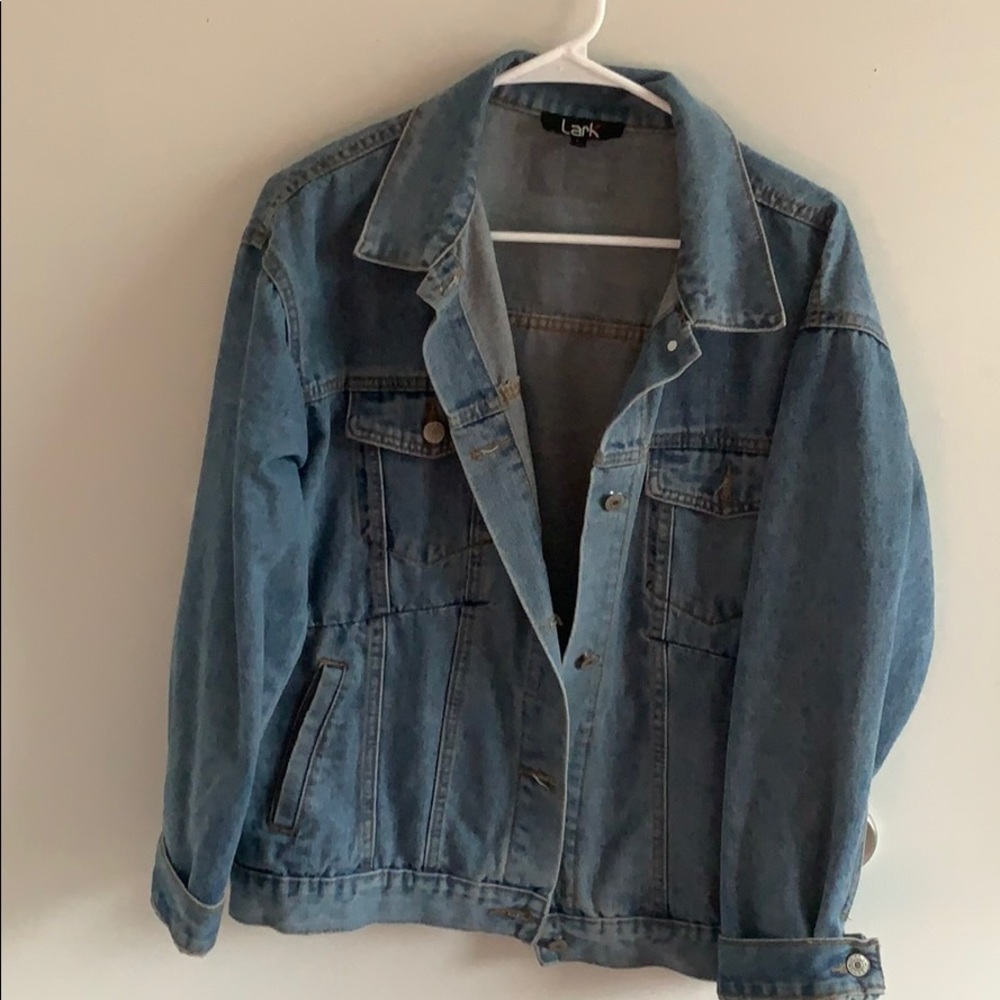 Lark Oversized Blue Jean Jacket